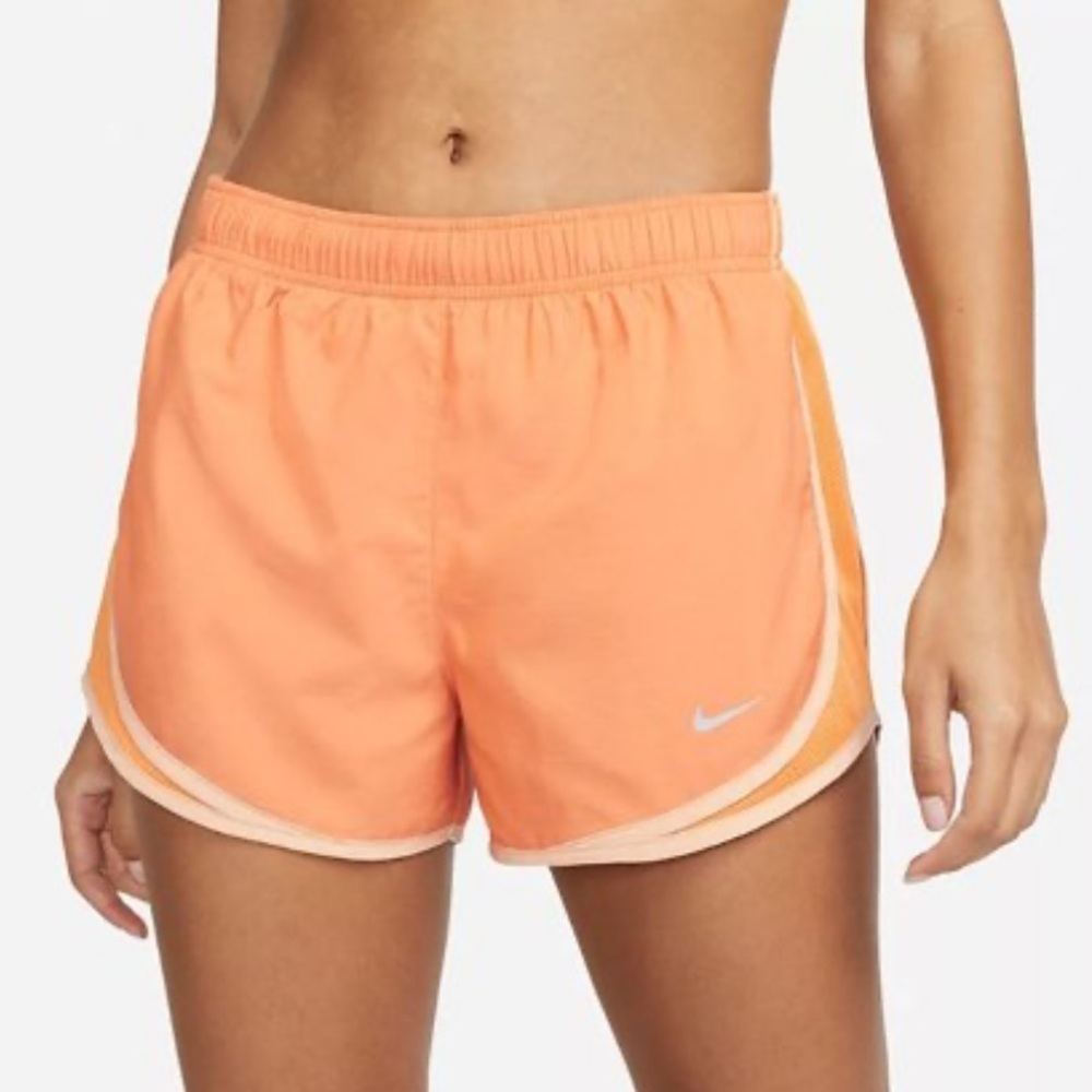 NIKE Tempo Dri-FIT Running Shorts Orange M